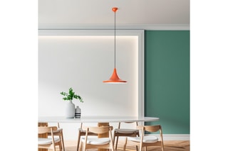 Suspension Tom - Orange - 40 W - 30 x 30 x 30 cm