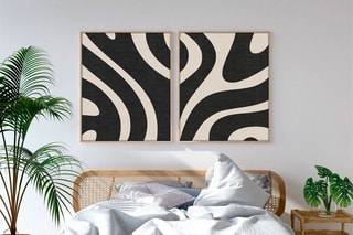 2 tableaux en MDF Aimé - 50 x 70 cm