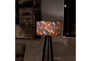 Lampadaire trépied Ayd - Noir - 60 W