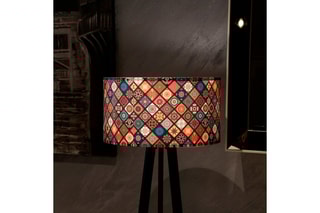 Lampadaire trépied Ayd - Noir - 60 W