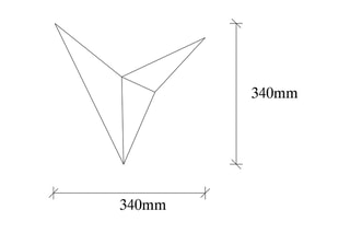 Applique murale Bird - Blanc - 5 W