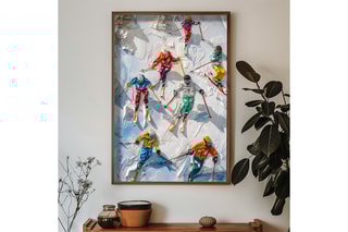 Tableau Geneviève2 - 50 x 70 cm