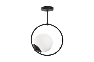 Plafonnier - Noir - 40 W