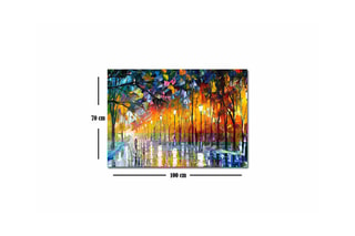 Tableau "Misty Mood in the Park" Leonid Afremov - 70 x 100 cm
