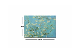 Tableau "Amandier en fleurs" Vincent Van Gogh - 70 x 100 cm