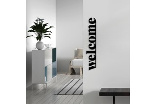 Sticker Welcome - Noir