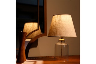 Lampe à poser Saglam - Crème - 40 W