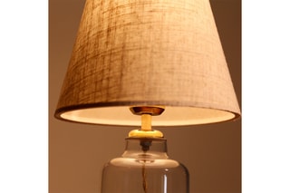 Lampe à poser Saglam - Crème - 40 W