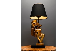 Lampe à poser Lecture - Noir et doré - 45 - 60 W