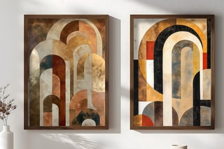 2 tableaux - 70 x 50 cm
