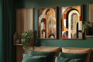 2 tableaux - 70 x 50 cm