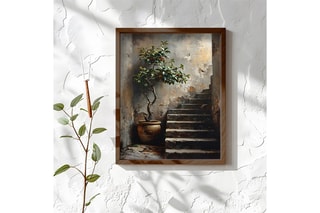 Tableau en épicéa - 47 x 35 cm