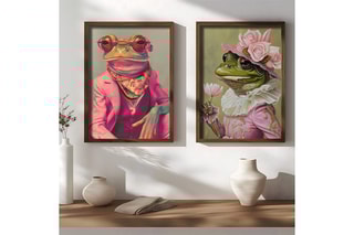 2 tableaux - 35 x 47 cm
