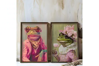 2 tableaux - 35 x 47 cm