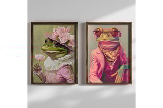 2 tableaux - 35 x 47 cm