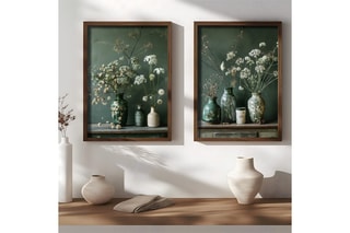 2 tableaux - 35 x 47 cm