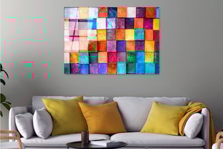 Tableau en verre trempé Céline2 - 100 x 70 cm