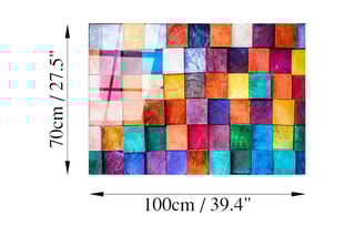 Tableau en verre trempé Céline2 - 100 x 70 cm
