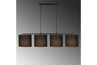 Suspension - Noir - 4 x 40 W