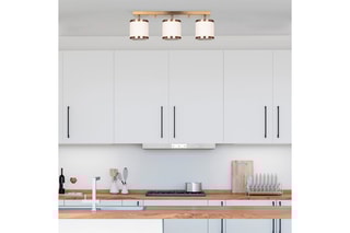 Plafonnier Way - Doré - 3 x 40 W 