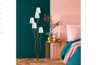 Lampadaire Bonibon - Doré - 5 x 40 W