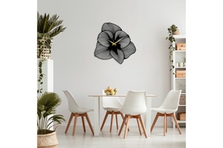 Horloge murale Aprire - 70 cm - Noir