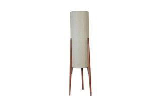 Lampadaire Yildo - Noir et doré - 40-60 W