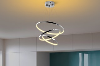Suspension LED - Chrome - 28 W