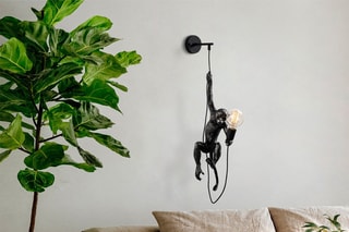 Applique murale Singe 2 - Noir - 40 W
