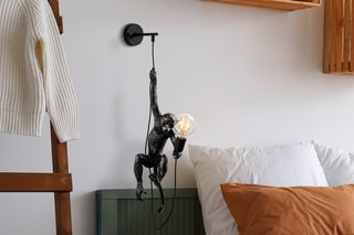 Applique murale Singe 2 - Noir - 40 W