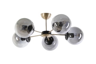 Suspension - Fumé - 5 x 60 W