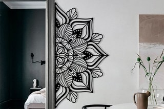 Décoration murale Berceste - 160 x 81 cm - Noir