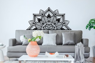 Décoration murale Berceste - 160 x 81 cm - Noir