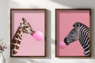 2 tableaux en MDF Monique - 70 x 50 cm 