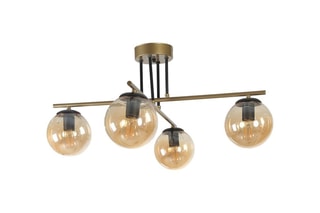 Suspension Oslo 4 - Doré - 4 x 60 W