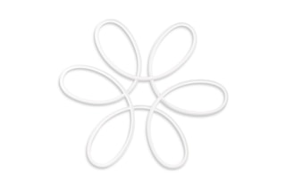 Suspension LED Berenices - Blanc - 40 W