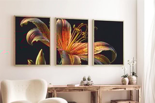 Triptyque en bois - 50 x 70 cm