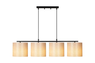 Suspension Valiz - Noir et crème - 4 x 100 W
