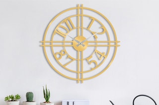 Horloge - 49 cm - Doré