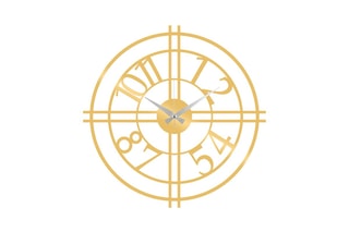 Horloge - 49 cm - Doré