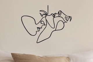 Décoration murale To Feel - 70 x 52 cm - Noir