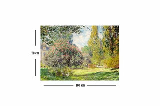Tableau "Le Parc Monceau" Claude Monet - 70 x 100 cm