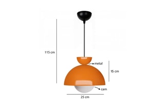 Suspension LED - Orange - 40 W