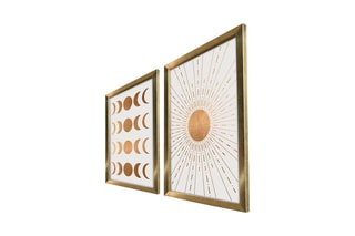 2 tableaux en bois