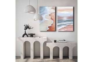 2 tableaux - 95 x 70 cm