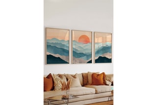 3 tableaux  - 33 x 48 cm