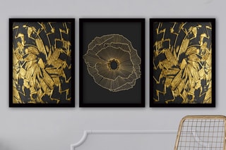 Triptyque - 35 x 45 cm