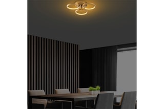 Plafonnier LED Halka -  Doré - 18 W