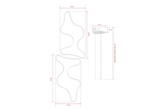 Suspension LED - Blanc