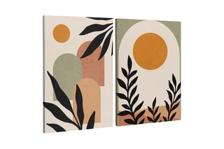 2 tableaux - 70 x 50 cm